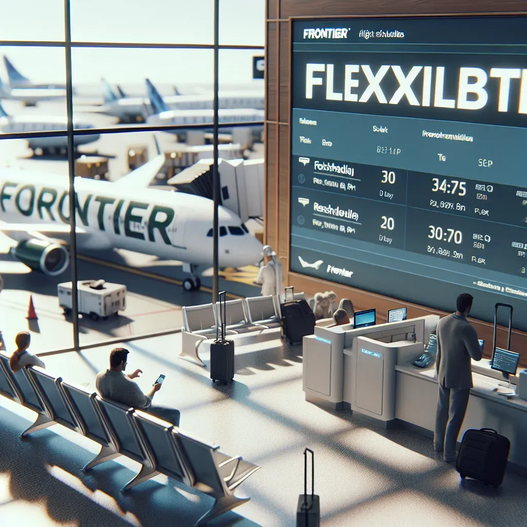 ▶ Nueva estrategia de flexibilidad en vuelos de Frontier.