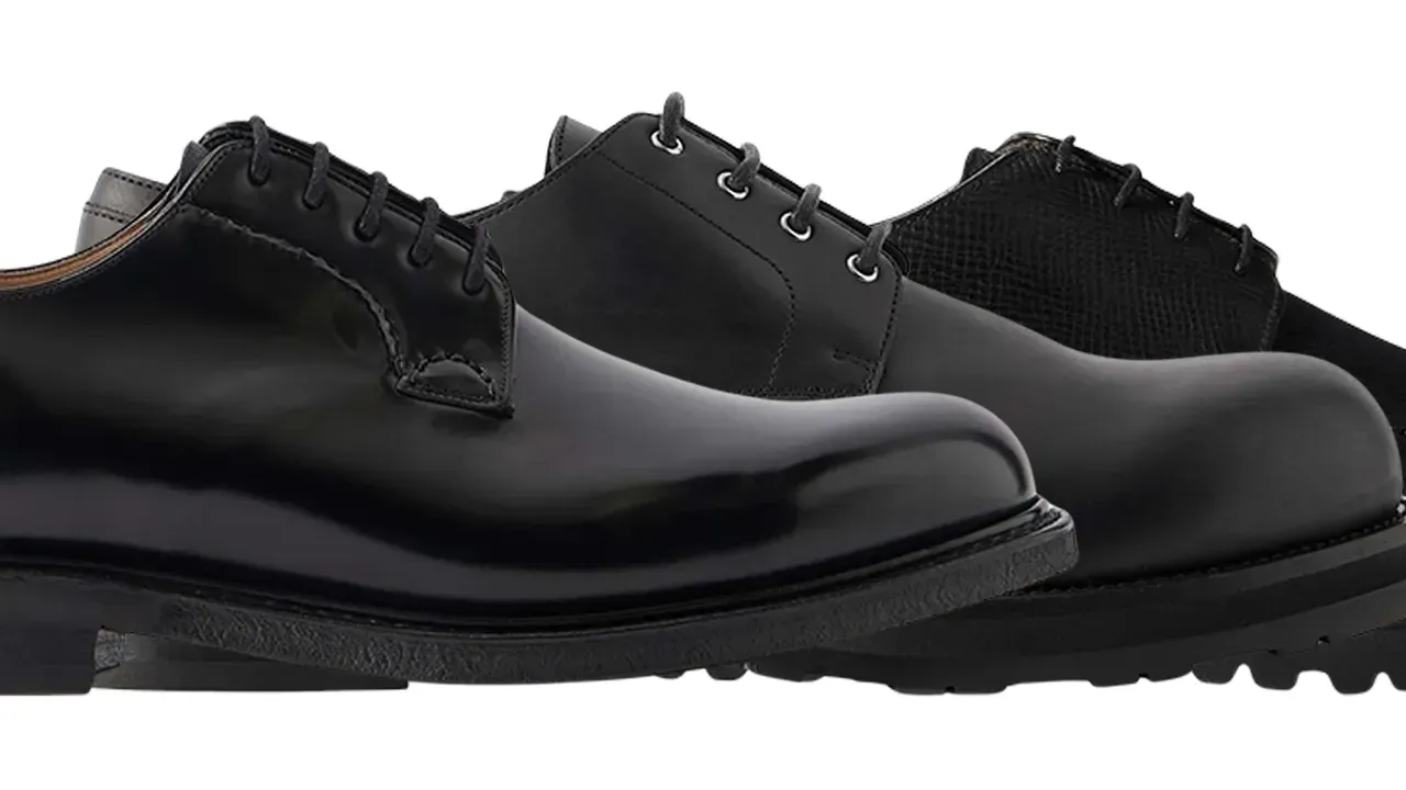 17 Mejores Zapatos Derby Negros 2025 según GQ