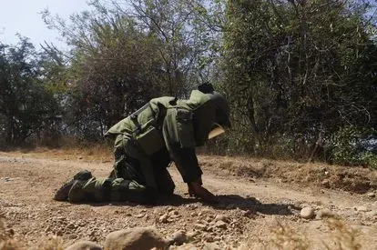 250 minas enterradas por el Cartel Jalisco aterrorizan a Michoacán
