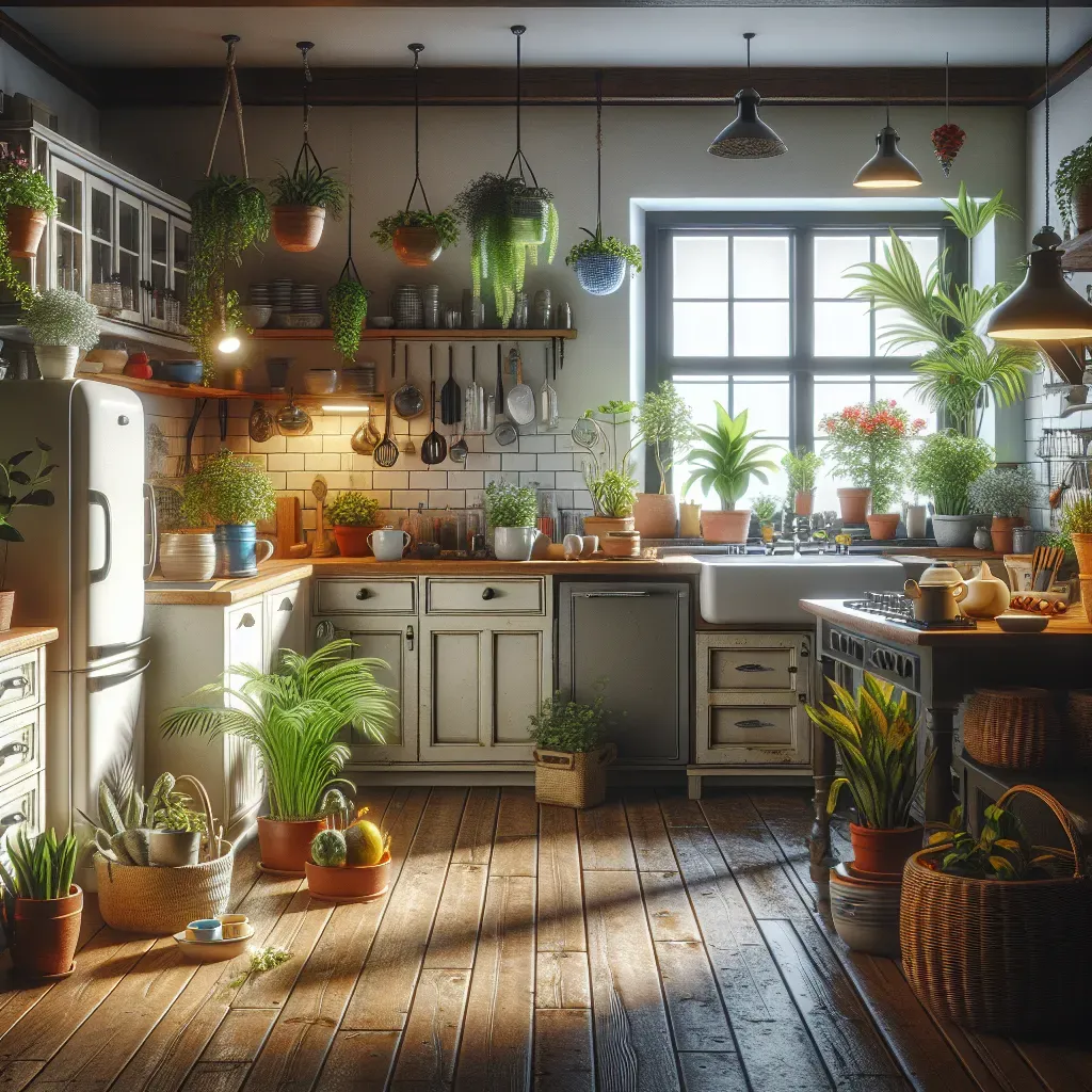 5 plantas que regulan la humedad y evitan moho en la cocina