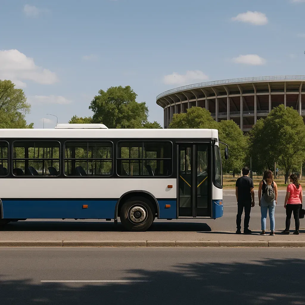 A 9 días del Mundial, sin transporte