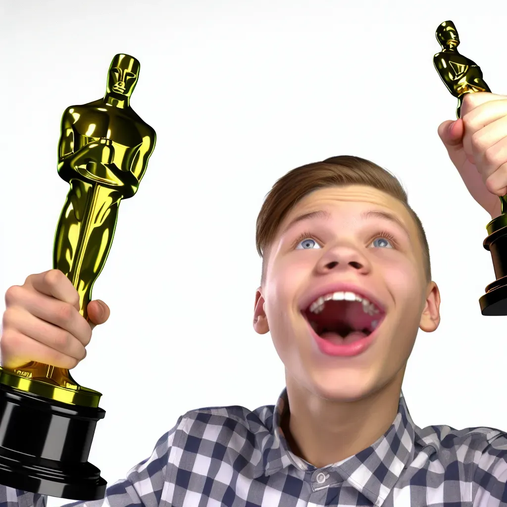 Actor infantil se alza con el Óscar
