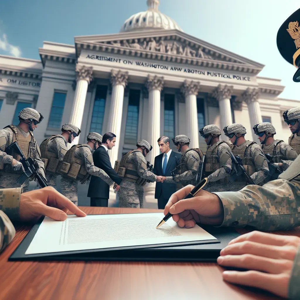 Acuerdo de Justicia con Washington sobre policía