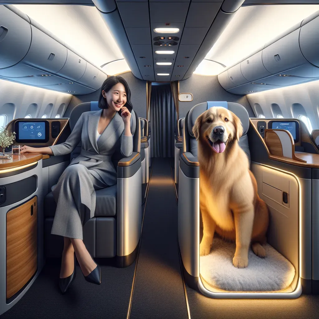 Aerolínea Premium para Mascotas y Propietarios
