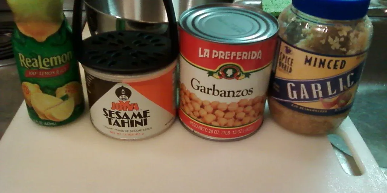 tahini jar