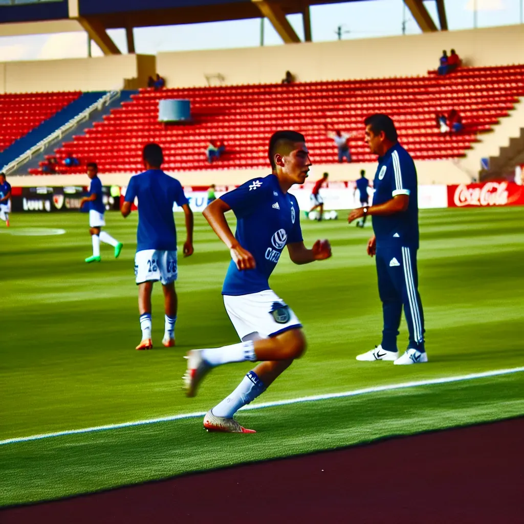 Amaury Morales, joven de Cruz Azul, rumbo a España.