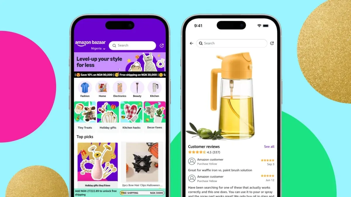 Amazon presenta una app de compras económica.