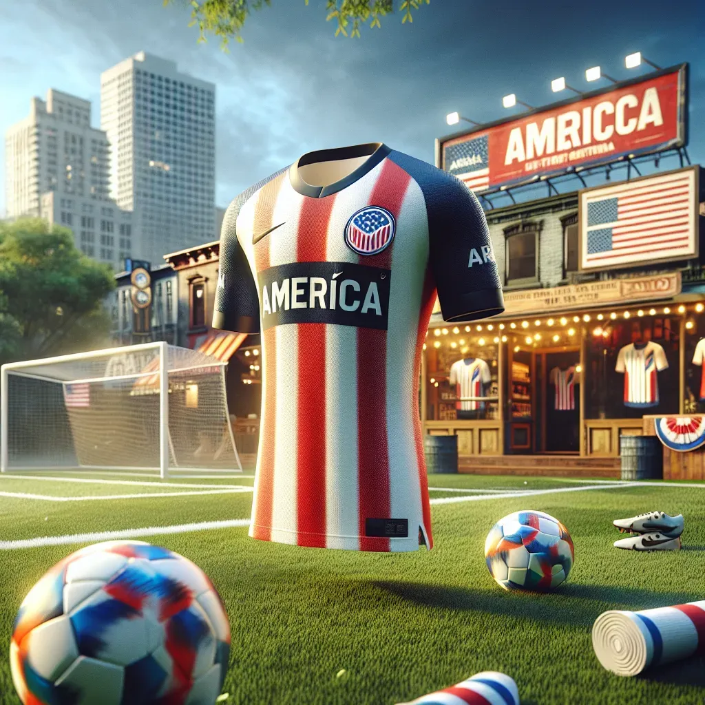 América lanza camiseta con nueva marca.
