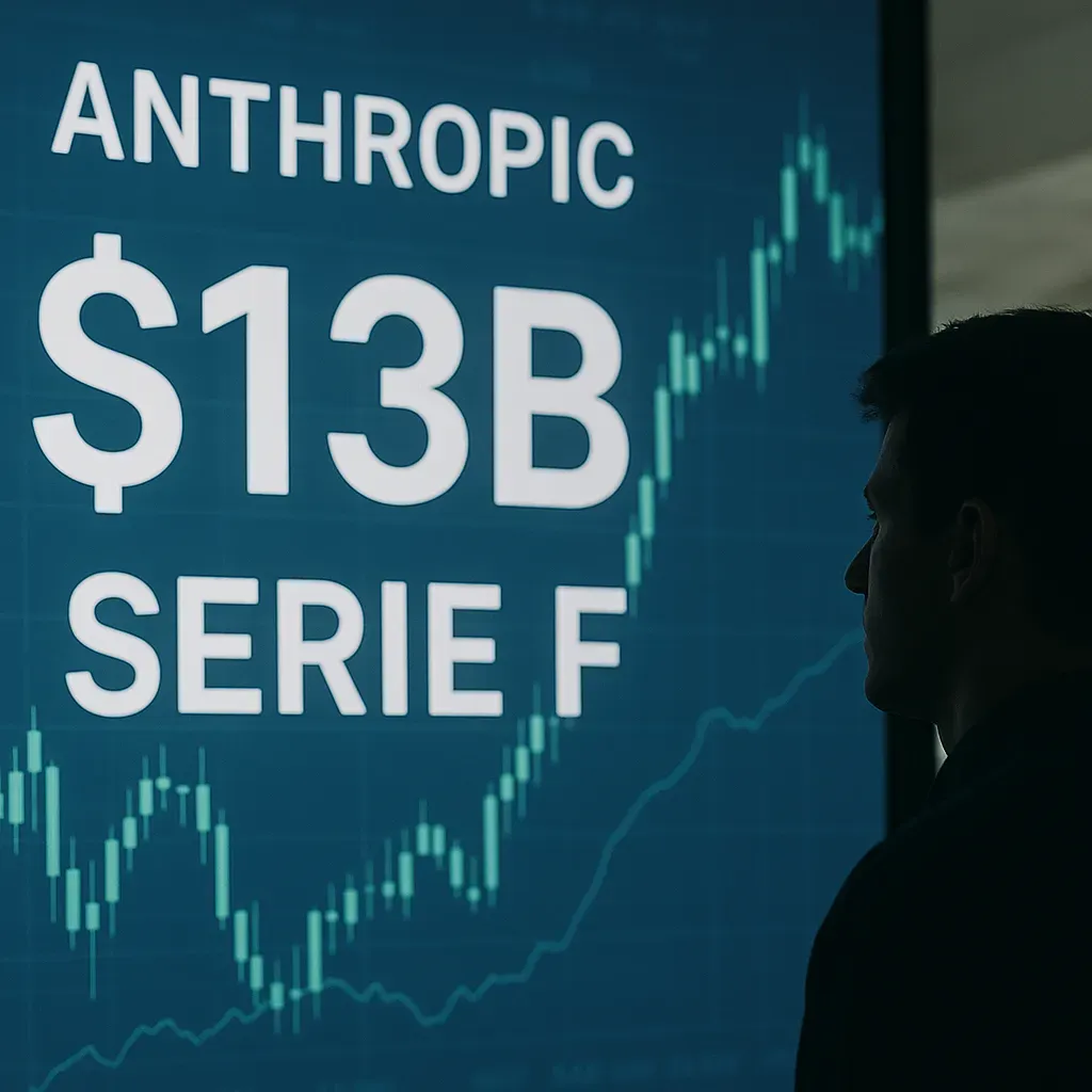 Anthropic logra $13B en Serie F.