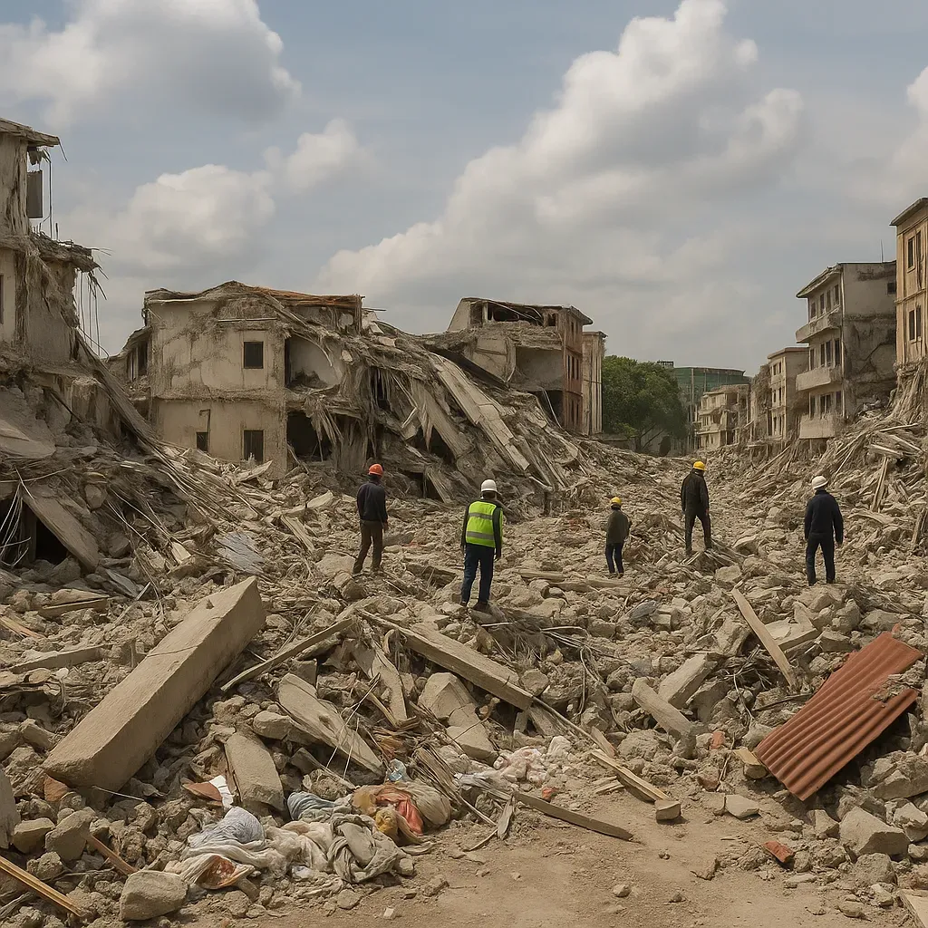Aproximan a 3.890 muertos por terremoto en Venezuela