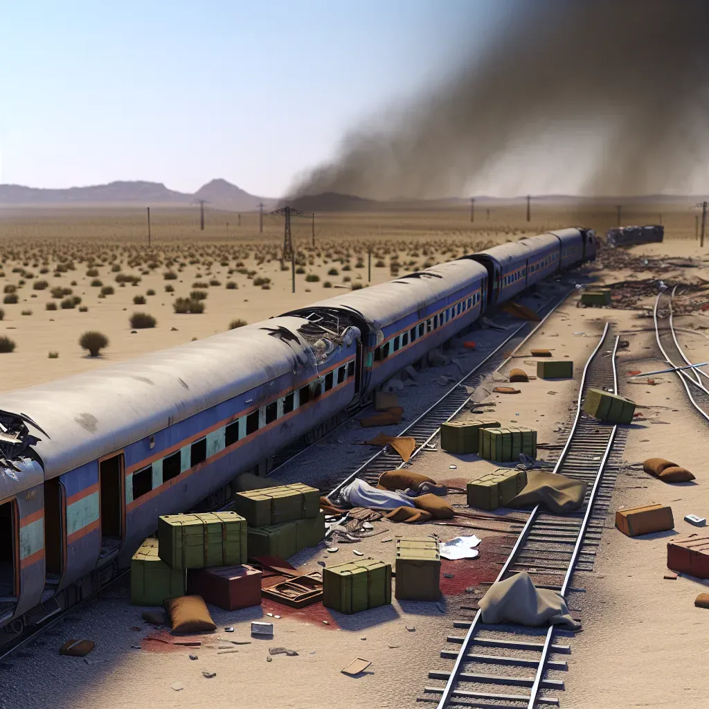 Asalto a tren en Pakistán deja 80 muertos