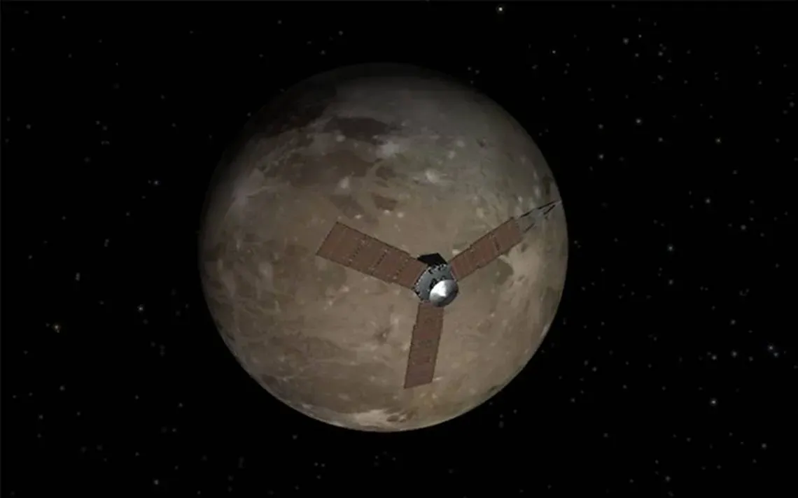 ¡Así luce la luna gigante de Júpiter! NASA revela primeras fotos tomadas por Juno