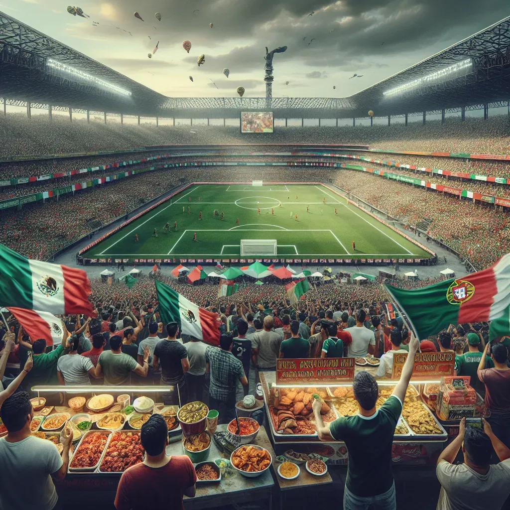 ¿Asistes al juego México contra Portugal? Aquí tienes la oferta gastronómica en el Estadio Banorte.