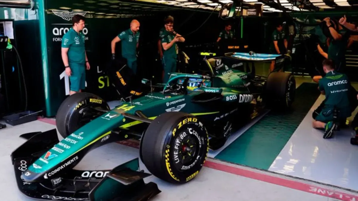 Aston Martin girará y se irá en Australia.