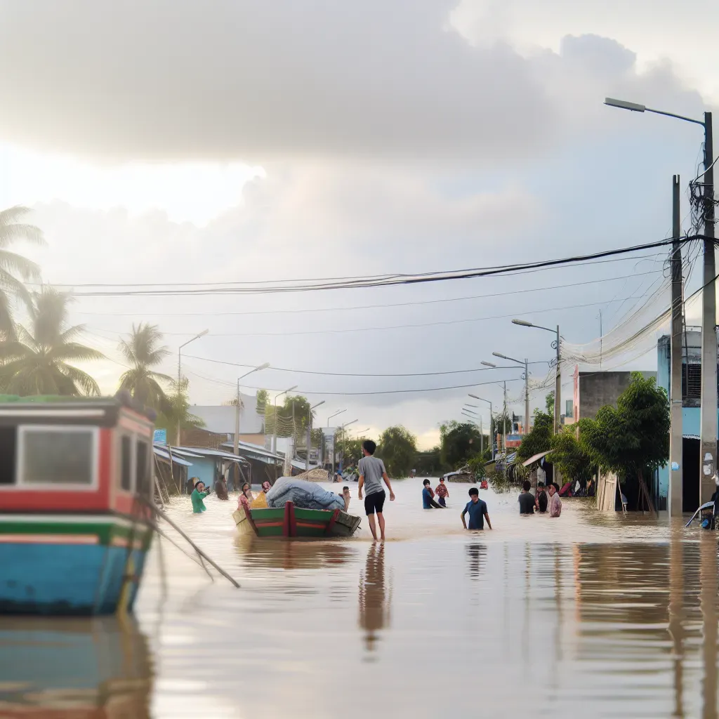 Aumenta a 90 fallecidos en Vietnam por inundaciones.