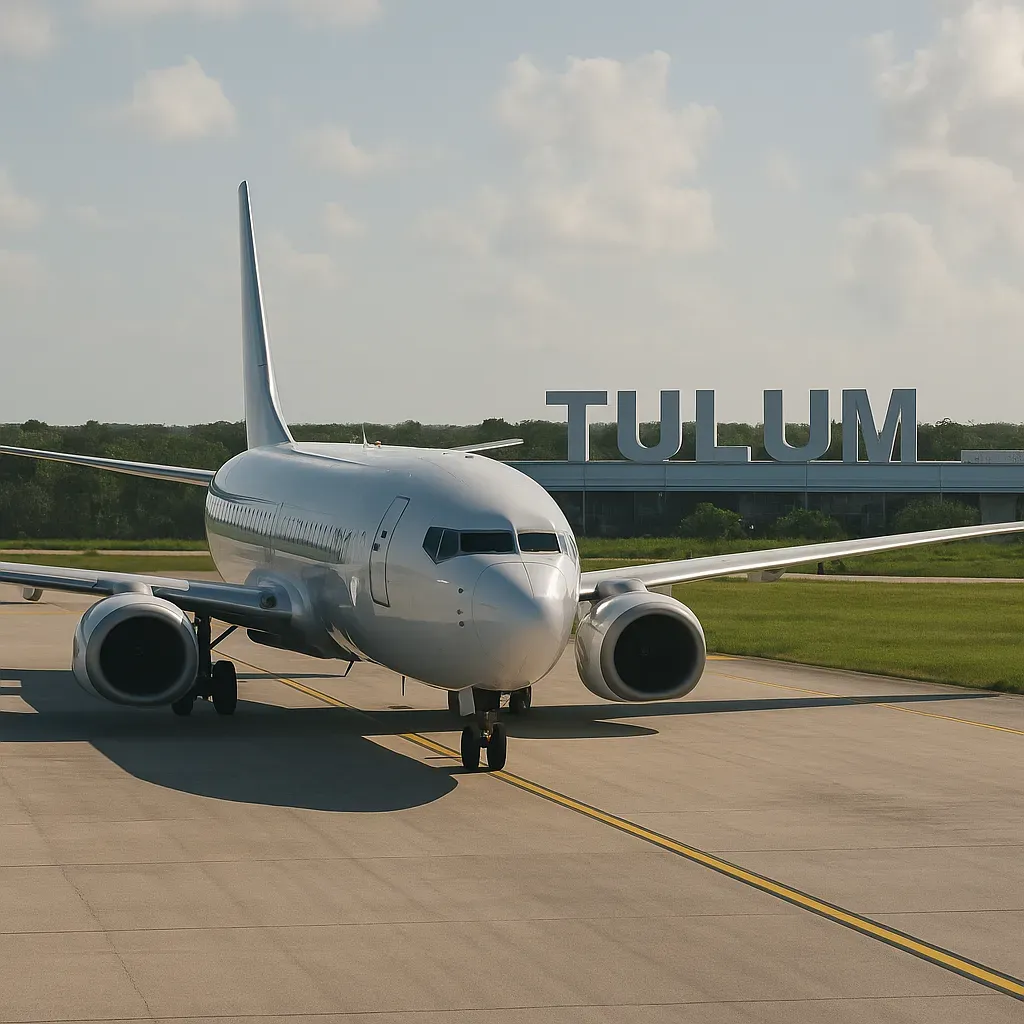 Aumenta Tulum su conectividad con 8 vuelos.