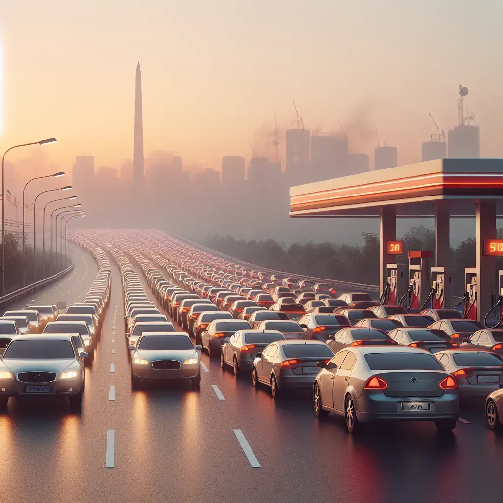 Aumento de gasolina tras crisis en Irán