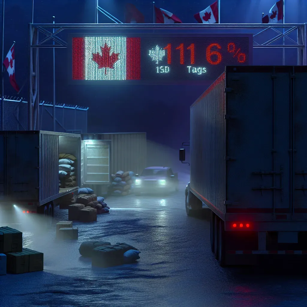 Aumento del contrabando Canadá-EU 116%