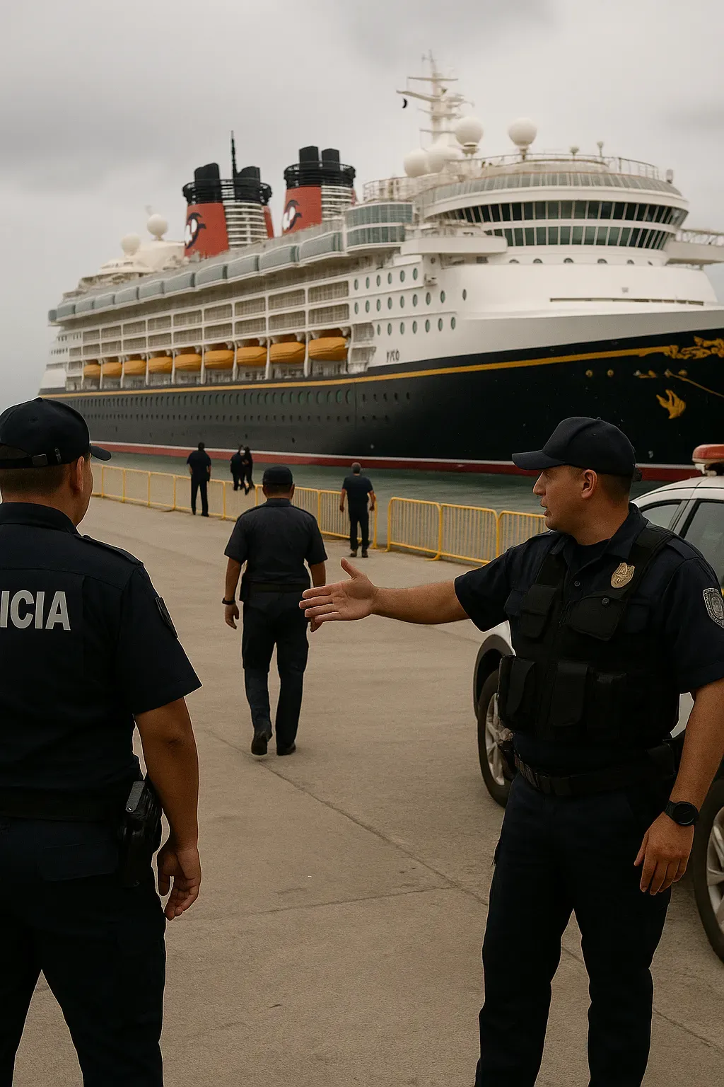Autoridades actúan tras debut del crucero Disney.
