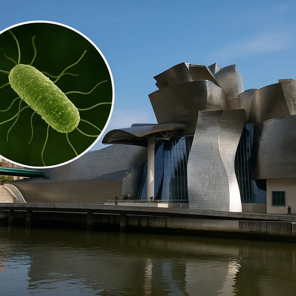Bacteria de enfermedad legionela en Guggenheim