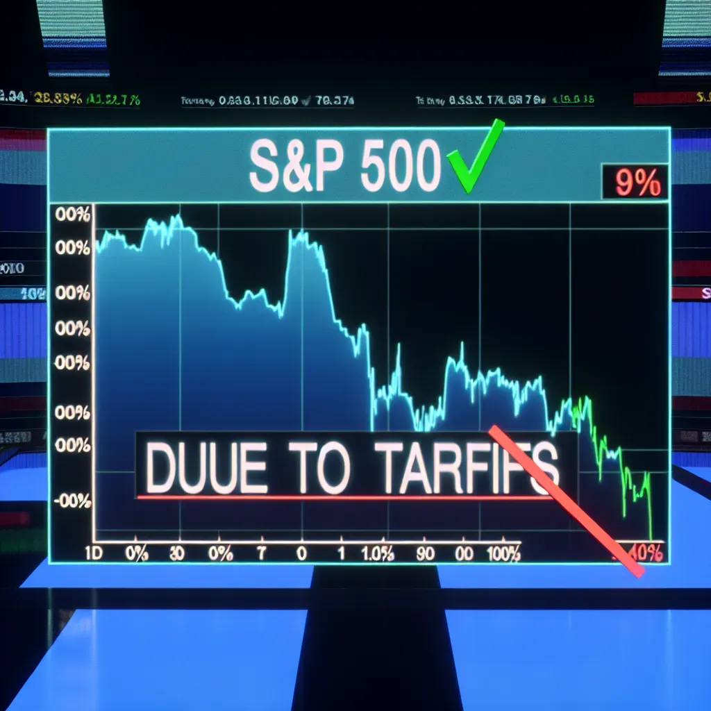 Bank of America: EPS del S&P 500 bajaría 9% por aranceles