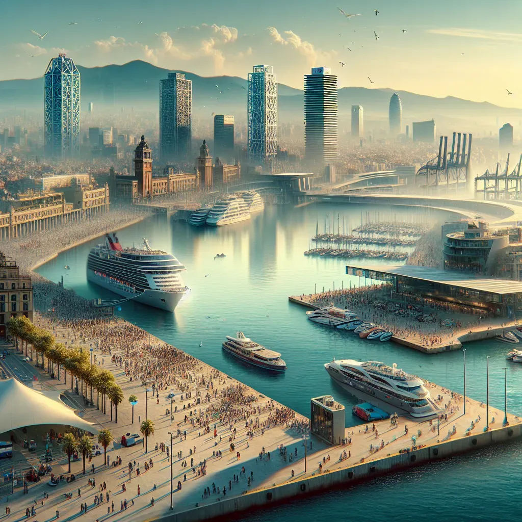 Barcelona reducirá aforo en puerto cruceros 2030