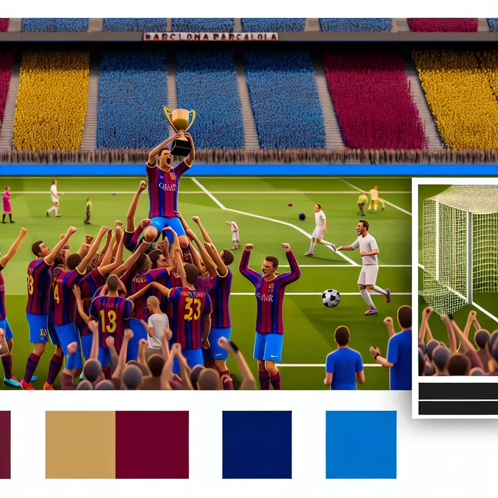 Barcelona se corona campeón tras vencer a Espanyol.