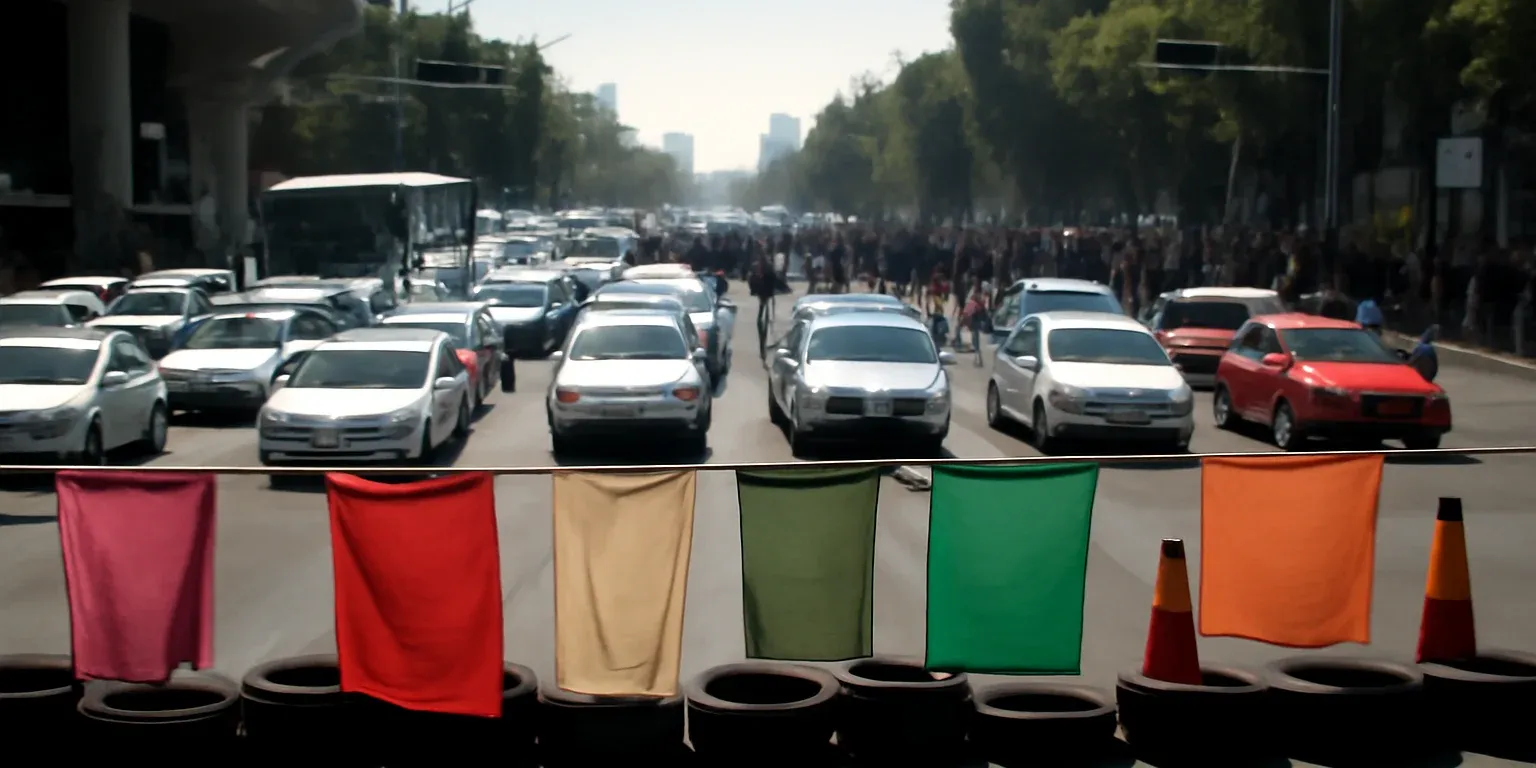 Bloqueos del IMSS paralizan México-Pachuca y Reforma en CDMX