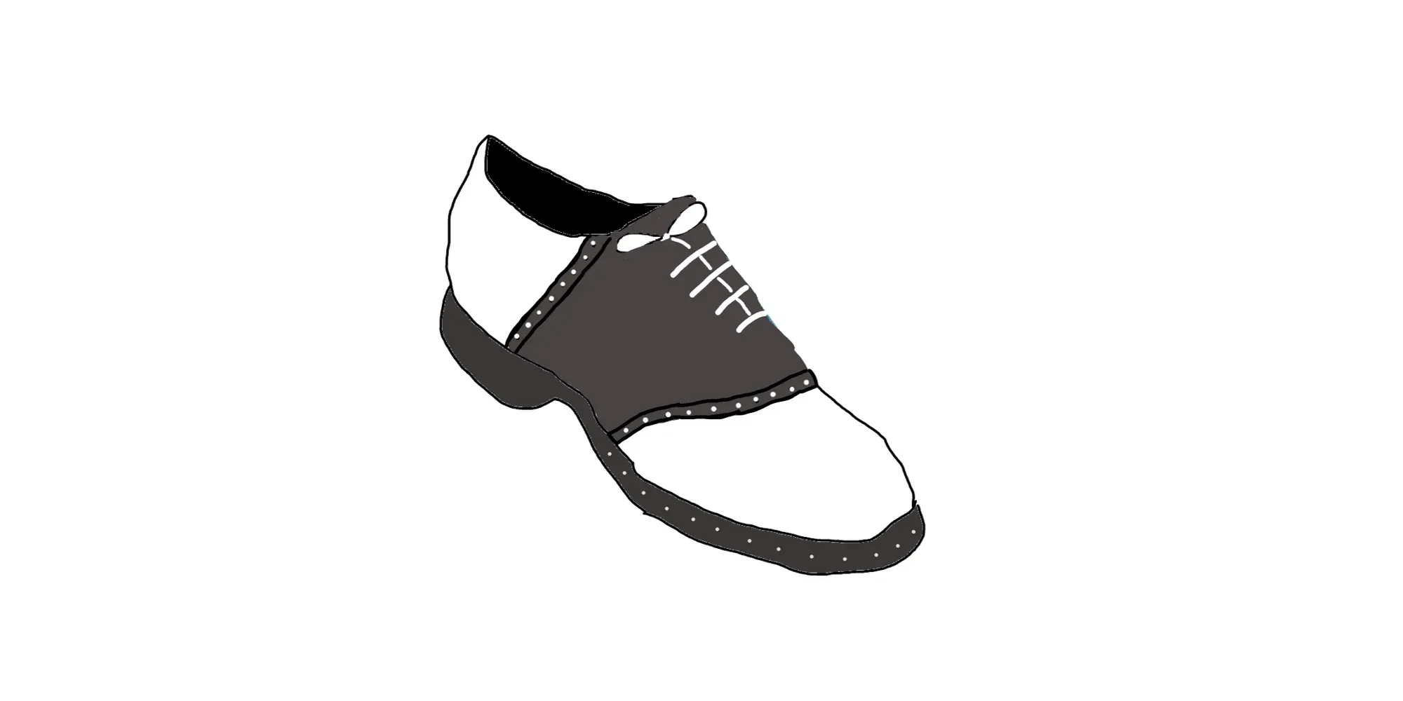 bicolor shoes