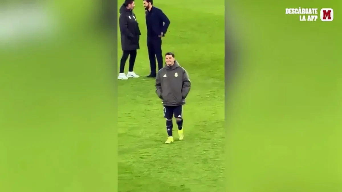 Brahim festejó la Copa África en el Etihad.