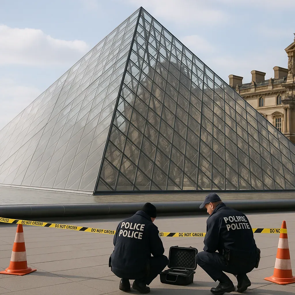 Buscan en Bélgica las joyas robadas del Louvre