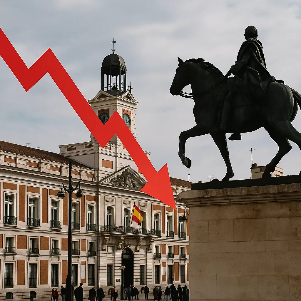 Cae la inversión en España tras tensiones.