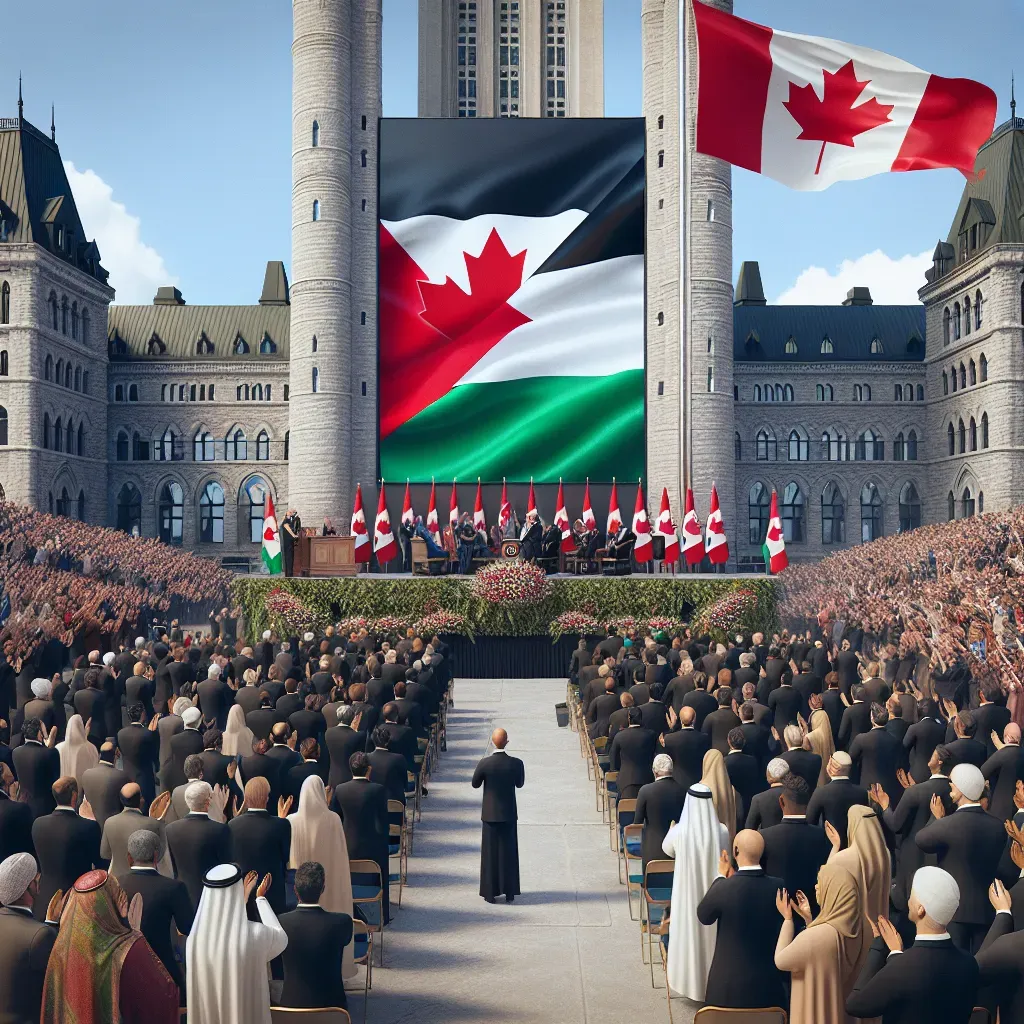 Canadá admitirá a Palestina como nación en septiembre.