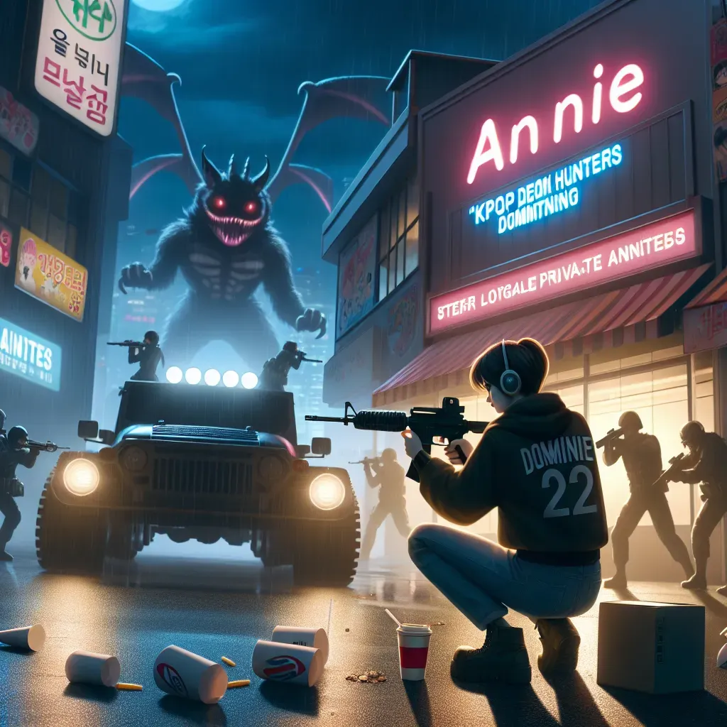 Cazadores de Demonios del KPop Dominan Annie
