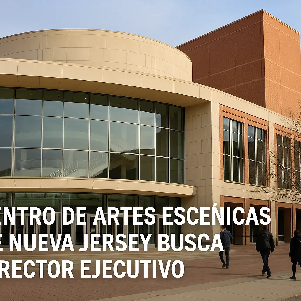 Centro de Artes Escénicas de Nueva Jersey busca Director Ejecutivo