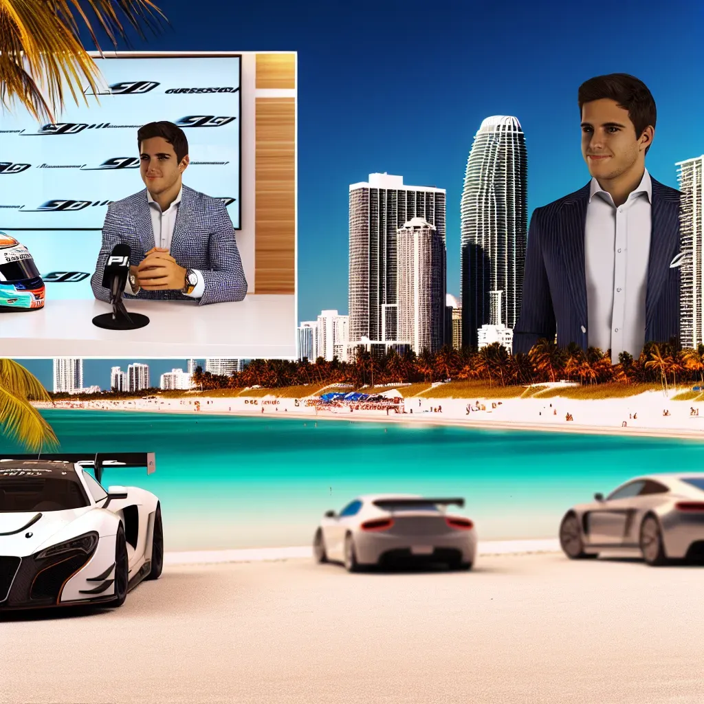 ¡Checo Pérez anuncia nuevo acuerdo y muestra llegada a Miami! ‘Mi destino vacacional’ (FOTOS) – Fox Sports