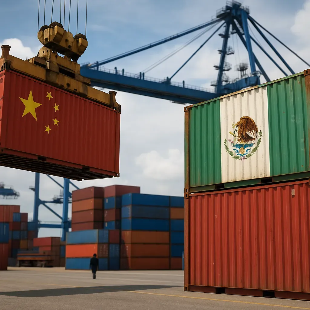 China crítica aumento del 50 % en tarifas mexicanas.