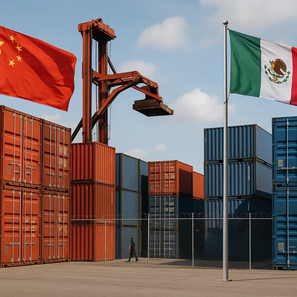 China examina limitaciones comerciales en México.