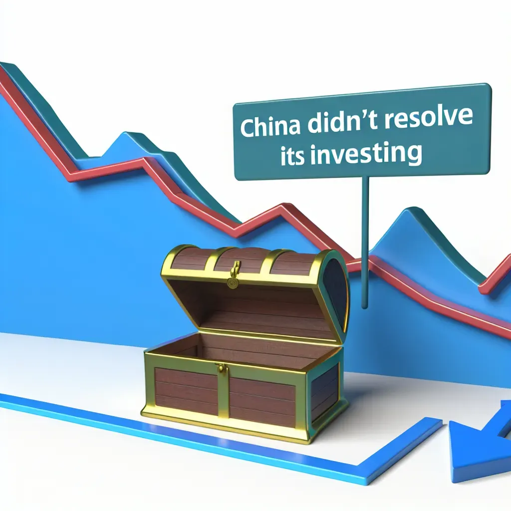 China no resolvió sus crisis invirtiendo.