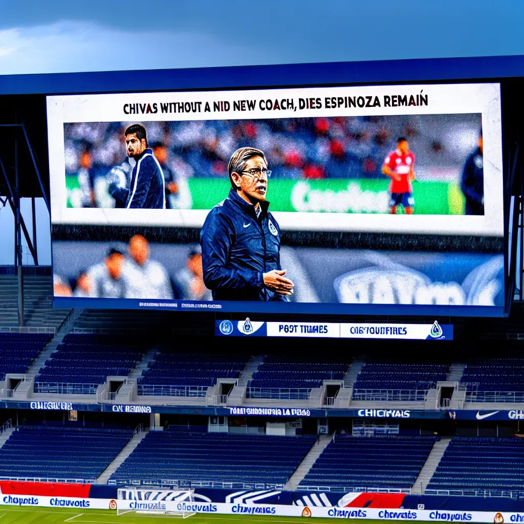 Chivas sin nuevo entrenador, ¿Espinoza permanece?