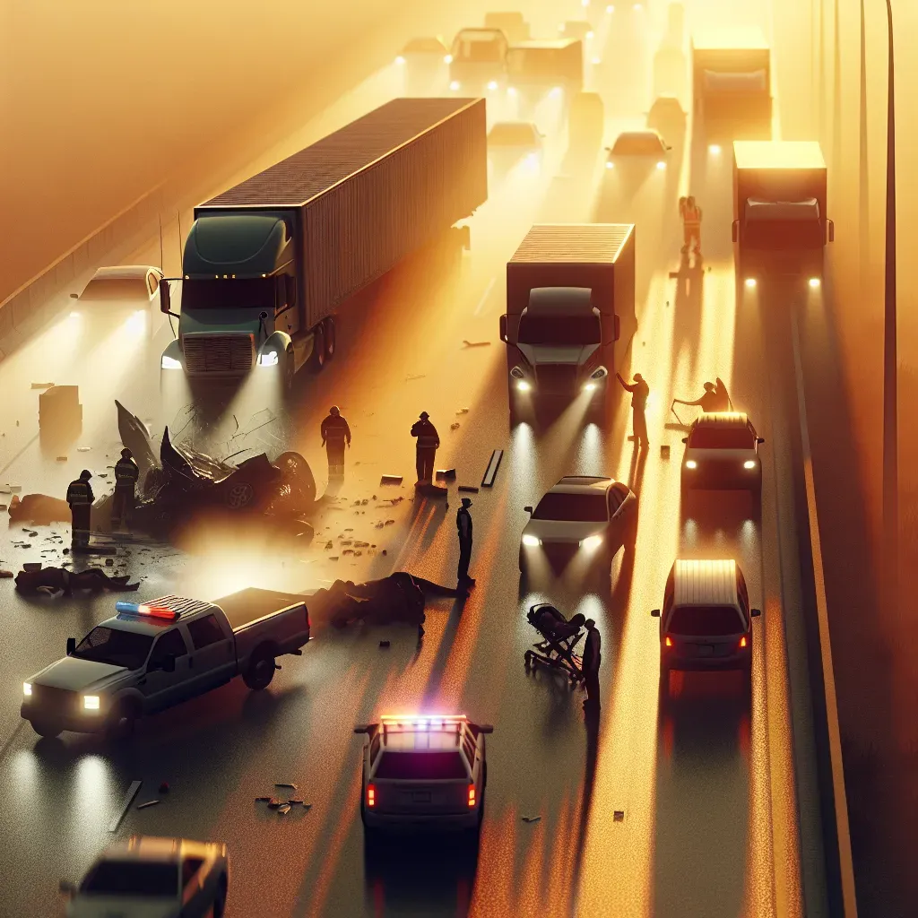 Choque en la ruta Zaragoza–Monterrey deja víctimas