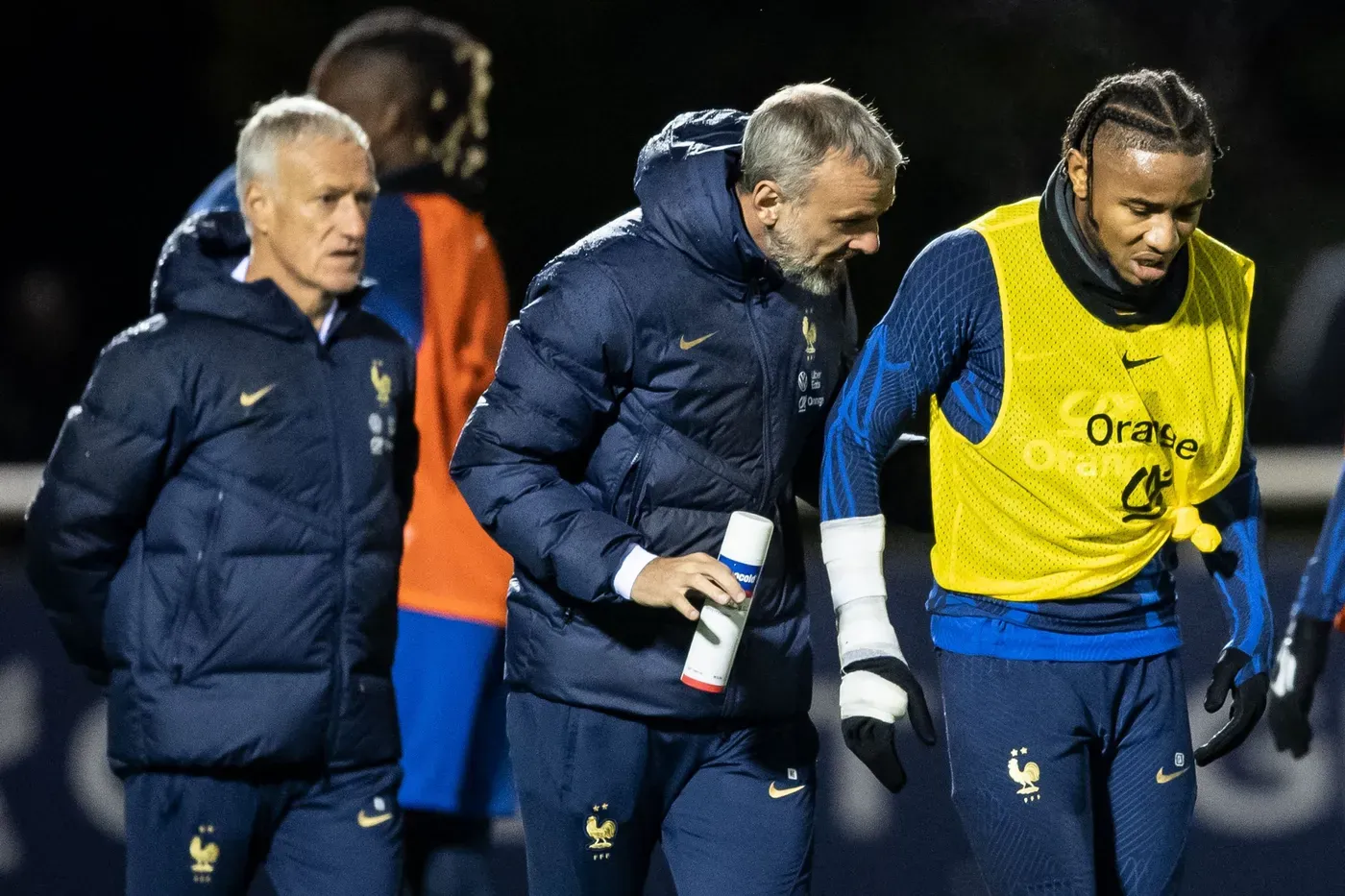 Christopher Nkunku se despide del mundial por un esguince de rodilla