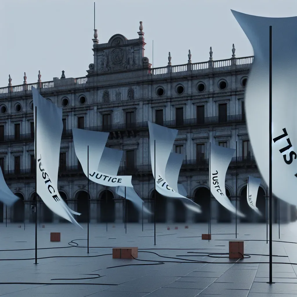 Clamor de justicia en el Zócalo.
