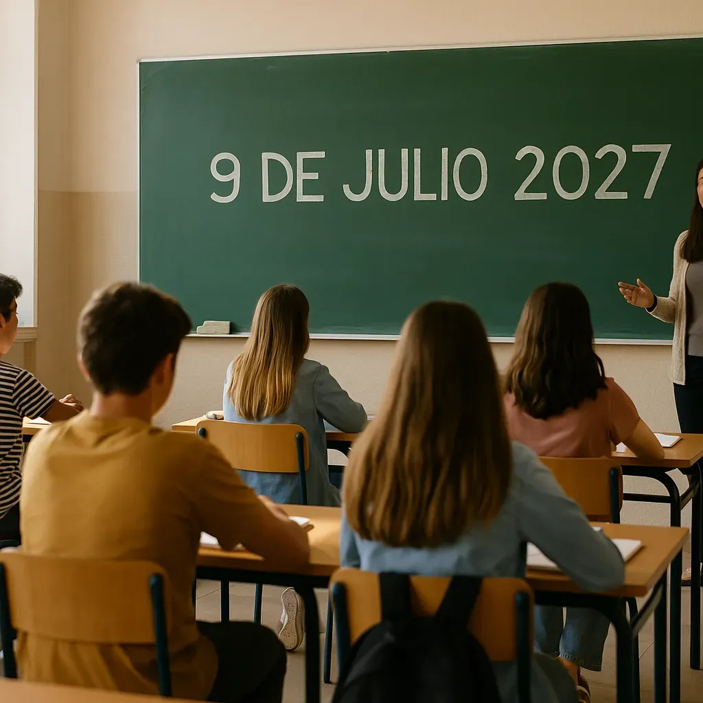 Clases continuarán hasta el 9 de julio 2027