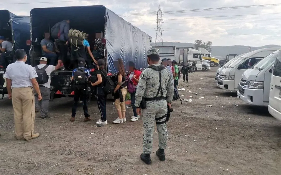 Combate México el tráfico de personas; Seis mil migrantes fueron detenidos