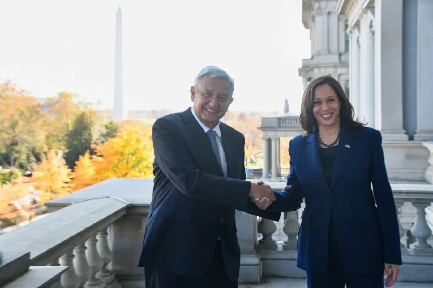 Comenzaron las actividades de AMLO en Washington