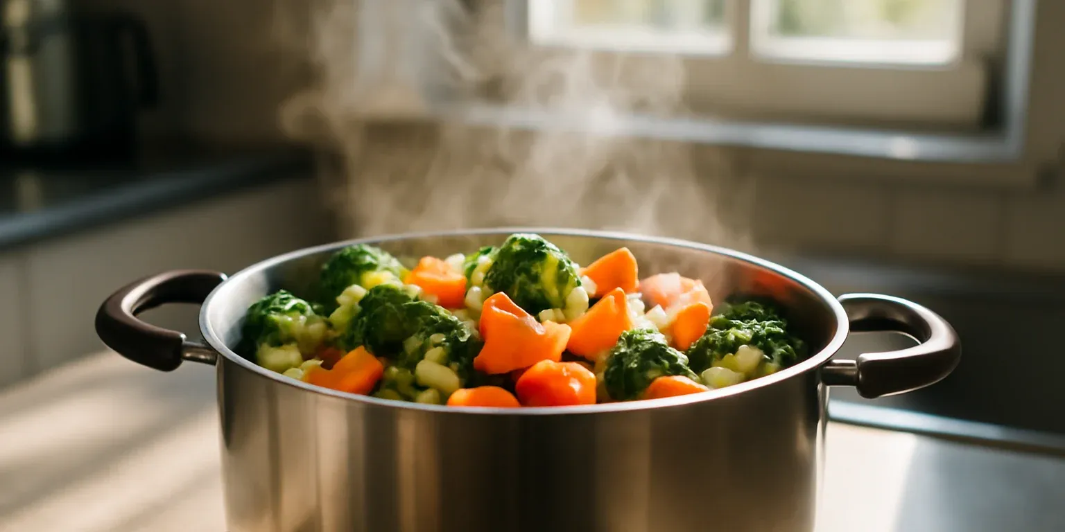 Cómo cocinar verduras al vapor sin que queden blandas ni insípidas