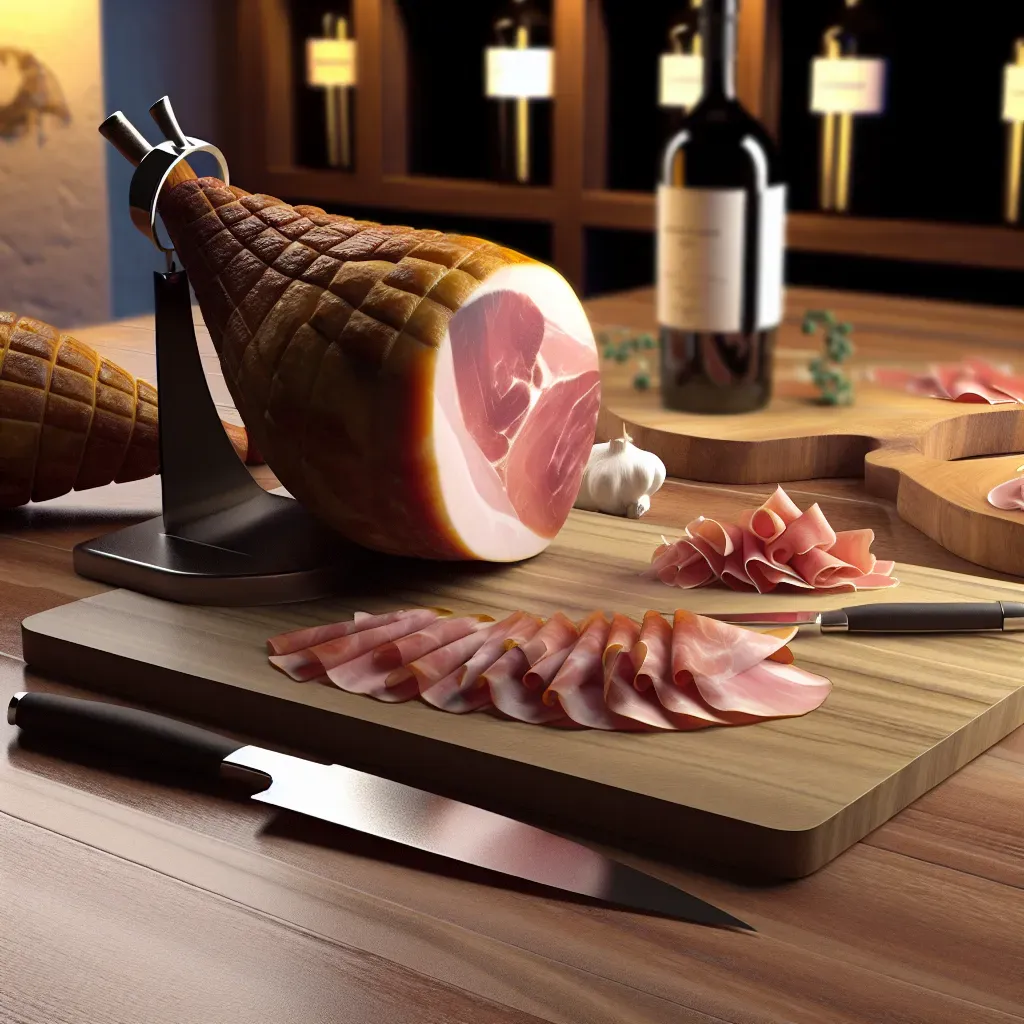 Cómo presentar jamón como un experto.