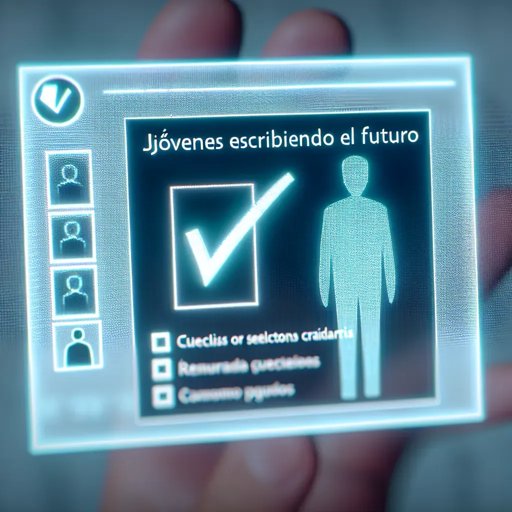 Cómo verificar tu selección en Jóvenes Construyendo el Futuro