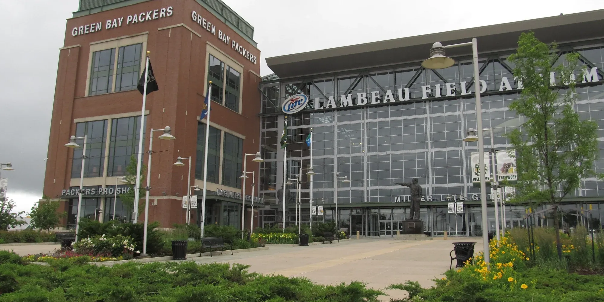 NFL game at Lambeau Field